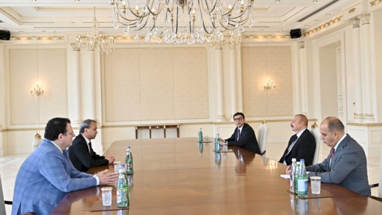    Prezident Arkadi Dvorkoviçi qəbul etdi   