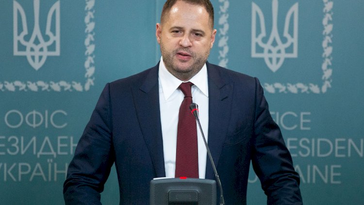    Ukrayna rəsmisi Yermak Sallivan və Kalınla görüşdü   