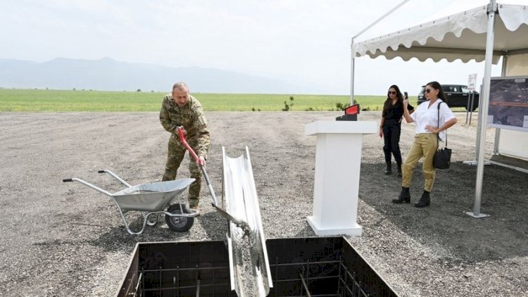    Ağdamın Kəngərli kəndinin təməli qoyuldu   