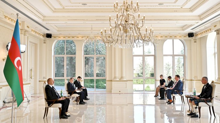   Prezident Əliyev yeni səfirin etimadnaməsini qəbul etdi   