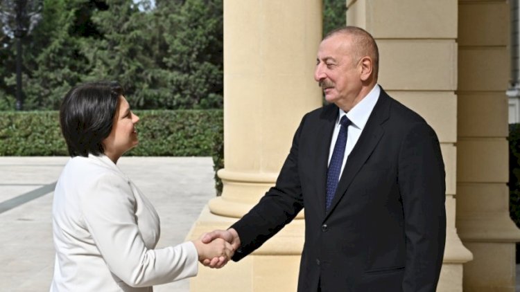    Prezident Moldovanın Baş nazirini qəbul etdi   