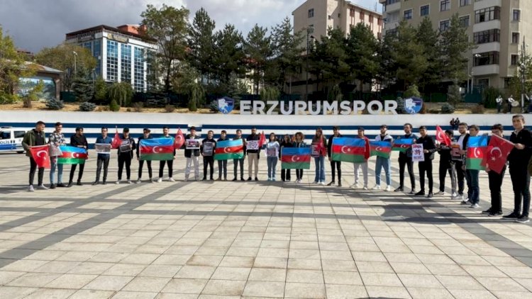    Türkiyədə Ermənistanın təxribatlarına qarşı aksiya - Fotolar   