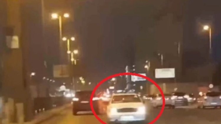    Bakı küçələrində qəribə maşın görənləri çaşdırdı - Video   