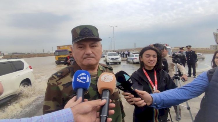    FHN generalı kəmərin partladığı yerə gəldi   