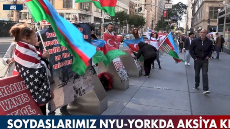    Soydaşlarımız Nyu-Yorkda aksiya keçirdi - Video   