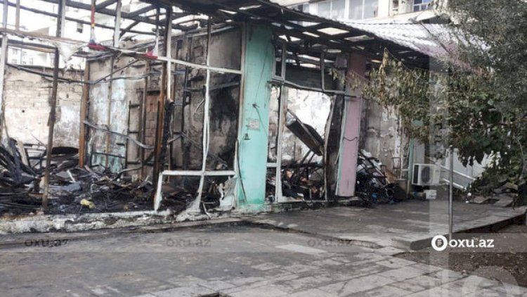    FHN-dən Bakıda bir-birinə bitişik obyektlərdə baş verən yanğınla bağlı   AÇIQLAMA