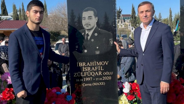    Mənsum İbrahimovdan şəhid qardaşı oğlu ilə bağlı paylaşım - Fotolar   