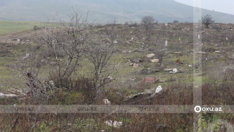    Ermənilərin azərbaycanlıların qəbirlərinə qarşı vandallıqları   - FOTOFAKTLAR