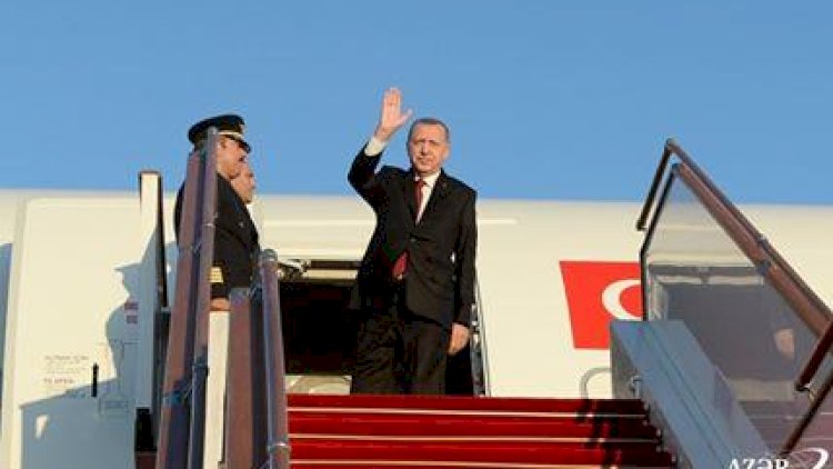    Ərdoğanın təyyarəsi Qarabağa eniş edəcək   