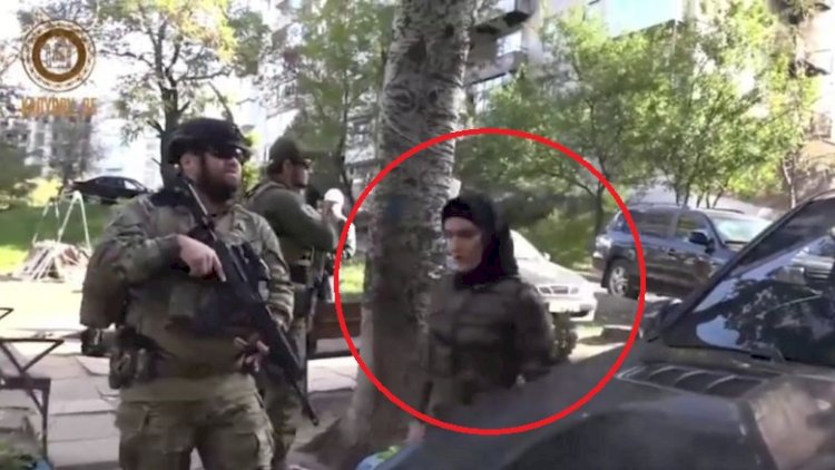    Ramzan Kadırovun qızı belə qorunur - Video   