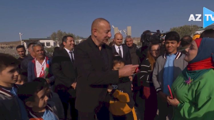    “Cənab Prezident, bayaqkı şəkil qaranlıq düşdü“ - Əliyevlə maraqlı dialoq   + Video