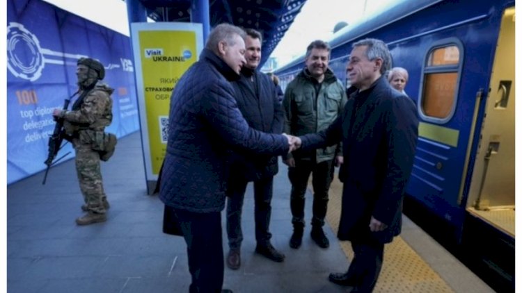    İsveçrə Prezidenti Ukraynada səfərdədir   