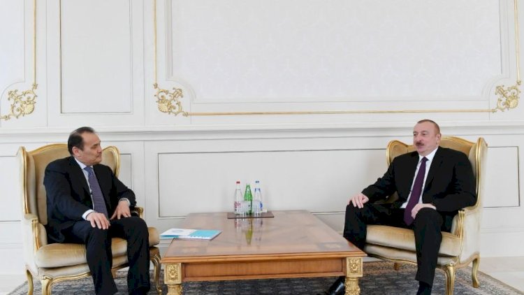    İlham Əliyev Bağdad Amreyevi qəbul etdi   