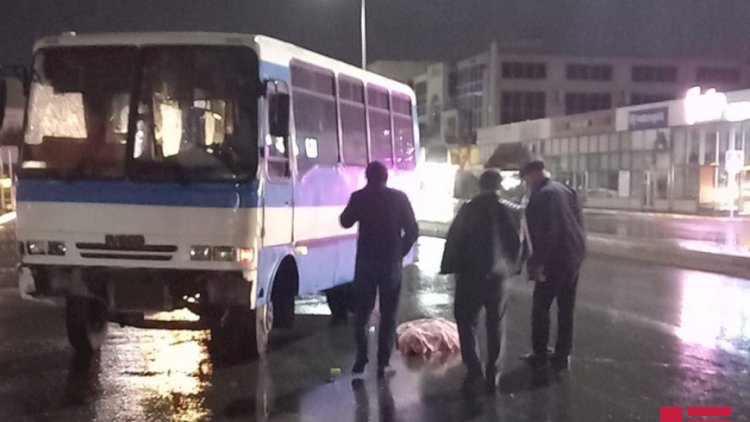    Sumqayıtda avtobus piyadanı vuraraq öldürdü   
