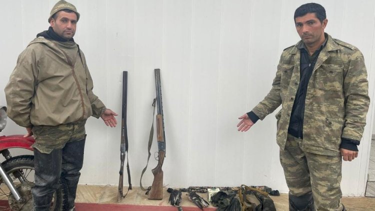    Şabranda qanunsuz ov edənlər saxlanıldı   