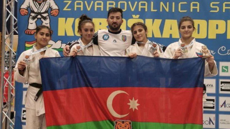    Azərbaycan cüdoçuları Sloveniyada yeddi medal qazandı   