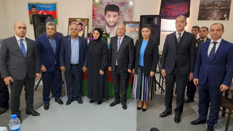    Suraxanıda Vətən müharibəsi şəhidi anıldı   - Fotolar