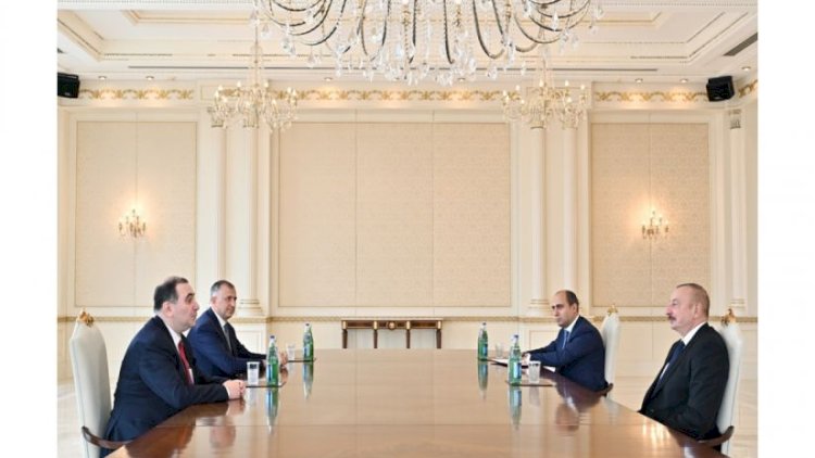    Prezident gürcü nazirlə görüşdə əlaqələrin genişlənməsini vurğuladı   