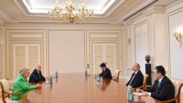    Prezident Əliyev BMT Baş katibinin müavinini qəbul edib   