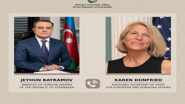    Bayramov Blinkenin köməkçisi ilə danışdı   