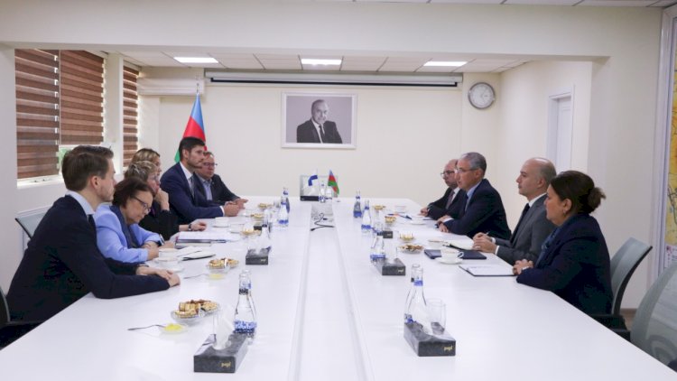    Muxtar Babayev finlandiyalı nazir müavinini qəbul etdi   