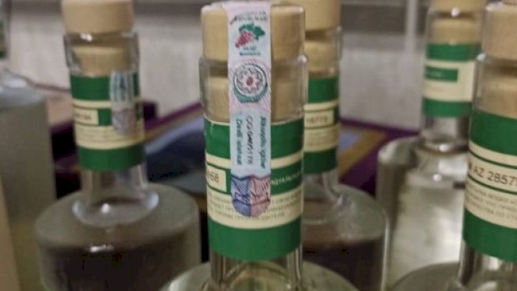    Bakıdakı şadlıq sarayında saxta spirtli içki istehsal olunurmuş - Fotolar   
