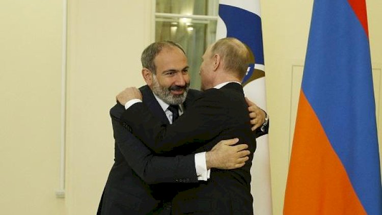    Putin üçtərəfli görüşdən əvvəl Paşinyanla...   