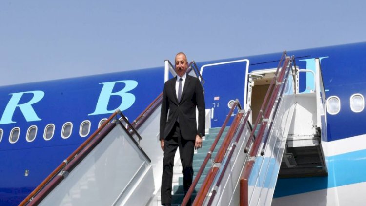    Prezident Əliyev Soçiyə getdi   