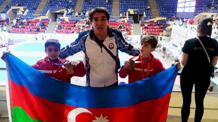    2 taekvondoçumuz Avropa çempionu oldu   