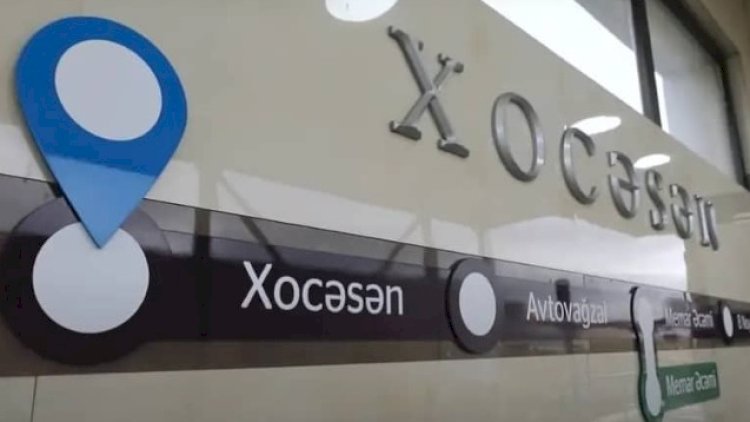    Metronun “Xocəsən” stansiyası istismara hazırlanır   