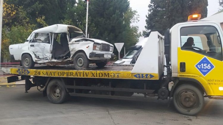    Tovuzda ağır qəza: Ata öldü, oğlu yaralandı   