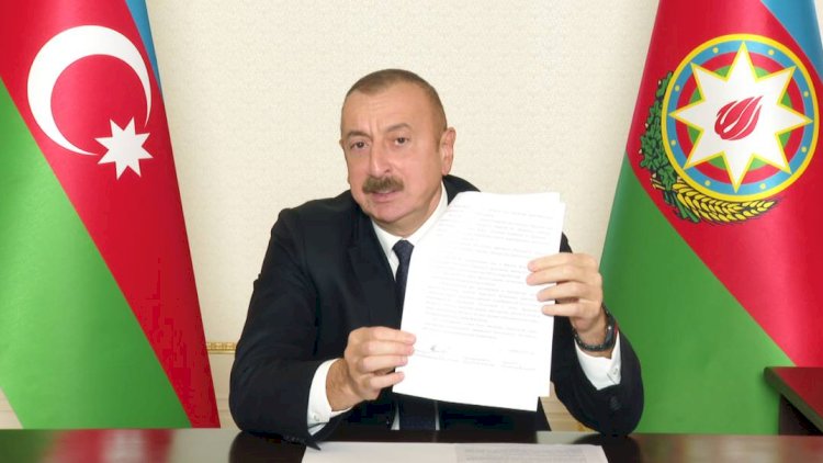    10 noyabr bəyanatı ilə Azərbaycanın gələcək nəaliyyətlərinin əsası qoyuldu   