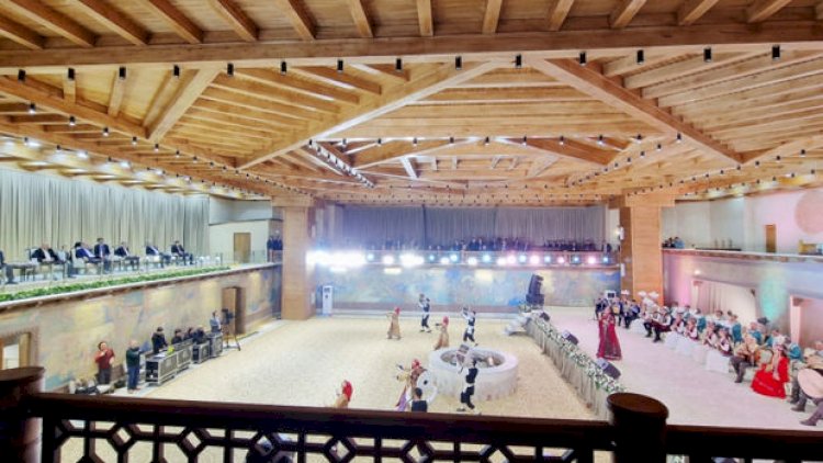    Səmərqənddə Türk Dövlətləri Təşkilatına üzv ölkələrin folklor ifaları təqdim olundu - Fotolar   