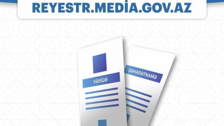    MEDİA 15 KİV-i reyestrə daxil etmədi - Rəsmi   