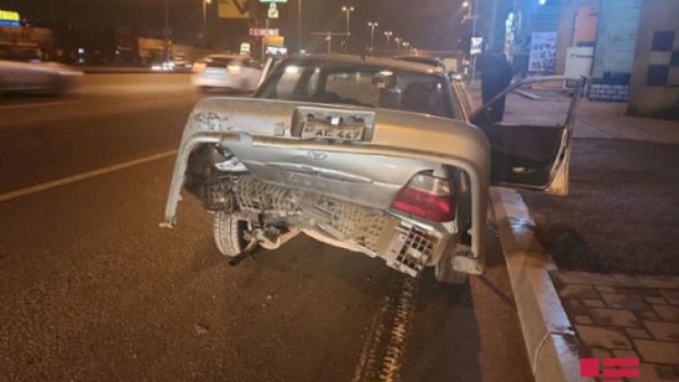    Bakıda zəncirvari yol qəzası baş verib, xəsarət alan var - Fotolar   