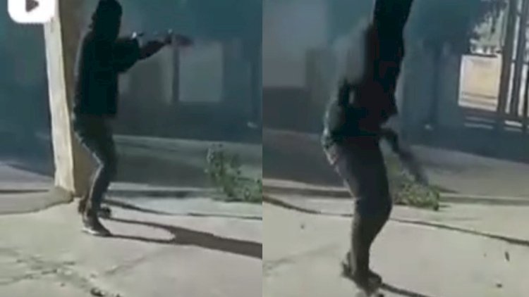   İranda etirazçıların silahlı müqaviməti başladı – Video   