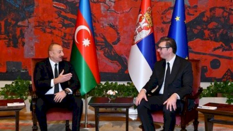    Aleksandar Vuçiç tərəfindən İlham Əliyevin şərəfinə rəsmi lanç verildi   
