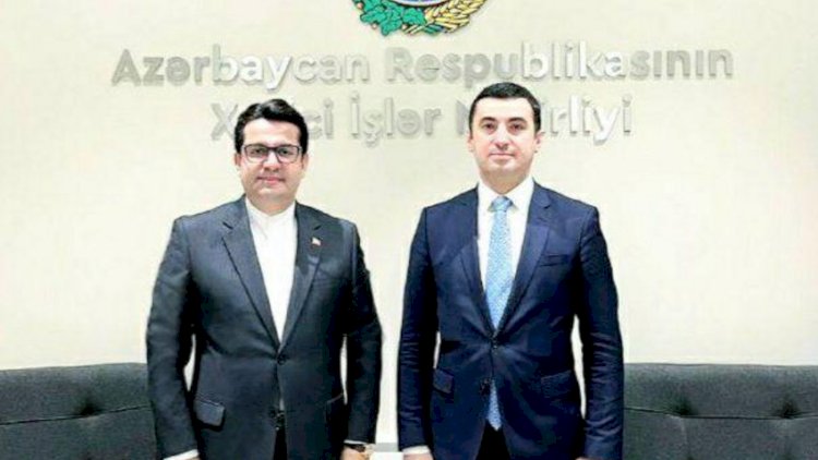   İran səfiri Azərbaycan XİN-in sözçüsü ilə görüşdü   