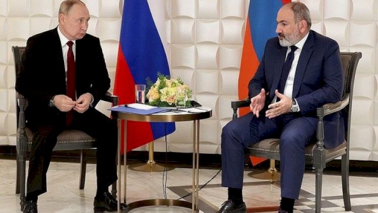    Putin Paşinyanla bölgədəki münaqişənin tənzimlənməsini müzakirə etdi   