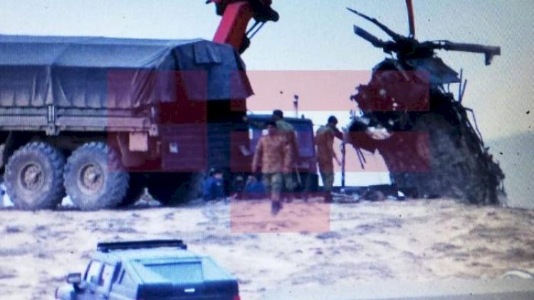    Qaraheybətdə helikopter qəzasından 1 il ötür   