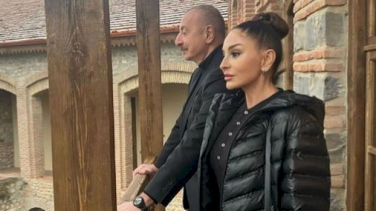   Mehriban Əliyeva İlham Əliyevin Şəki səfəri ilə bağlı paylaşım etdi - Fotolar   