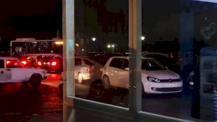    Sumqayıtda avtobus dayanacaqları zəbt edildi - Video   