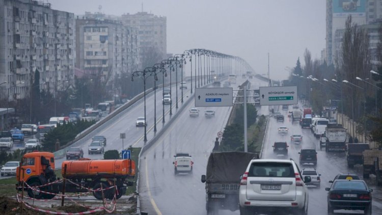   Yol polisindən hava ilə bağlı sürücülərə   XƏBƏRDARLIQ