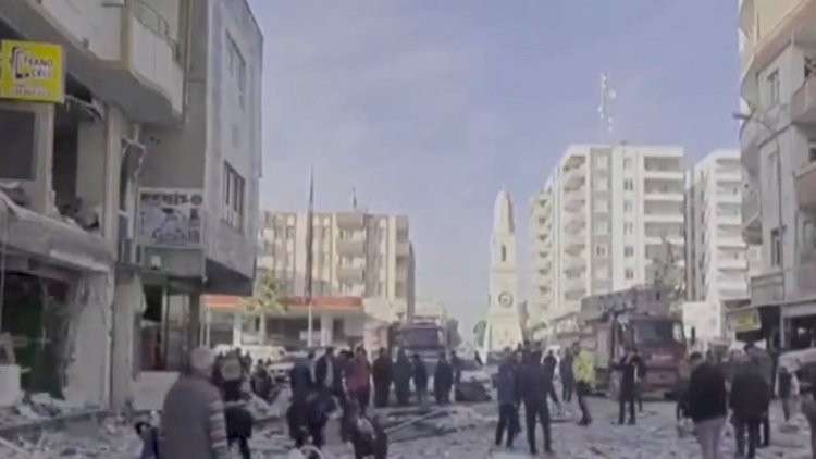    Türkiyədə partlayış oldu, yaralananlar var   