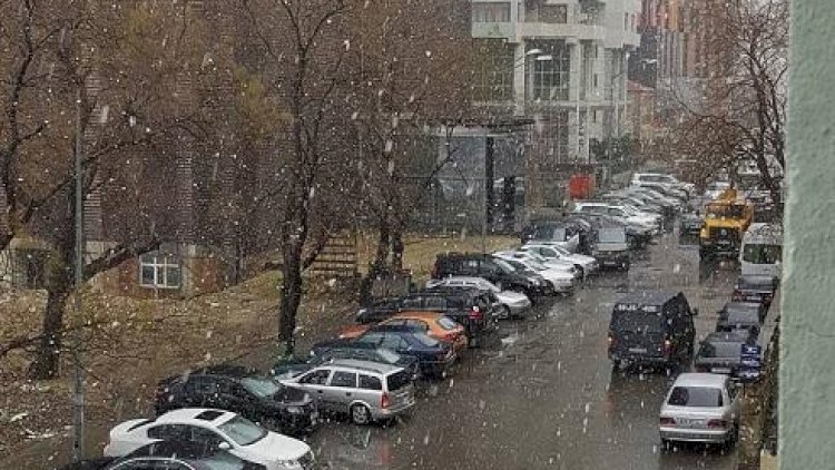    Bakıya qar yağmağa başladı   