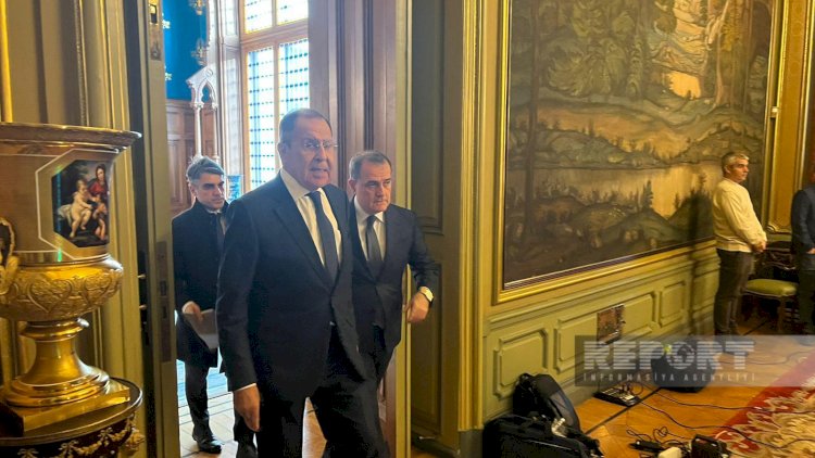    Moskvada Lavrov-Bayramov görüşü başlayıb   