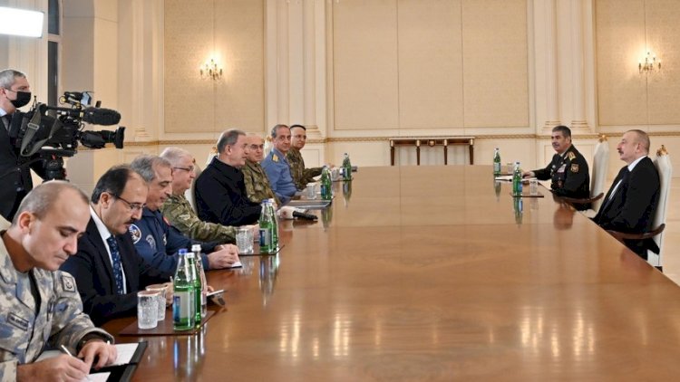    İlham Əliyev Hulusi Akarı qəbul etdi   