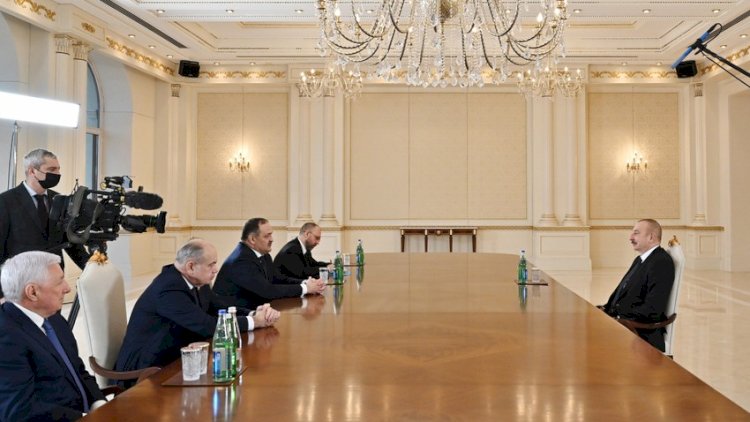    Prezident İlham Əliyev Dağıstanın rəhbərini qəbul etdi   