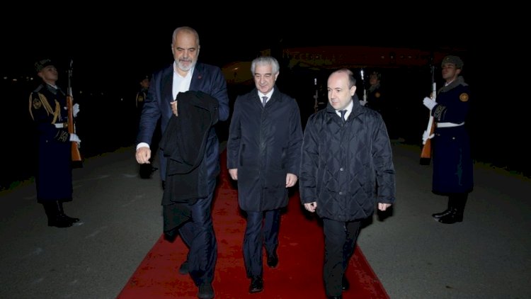    Albaniyanın Baş naziri Azərbaycana işgüzar səfərə gəldi   