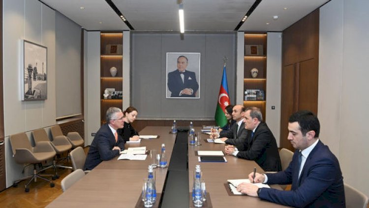    Nazir Böyük Britaniya və Şimali İrlandiya Birləşmiş Krallığının ölkəmizdəki səfiri ilə görüşdü   